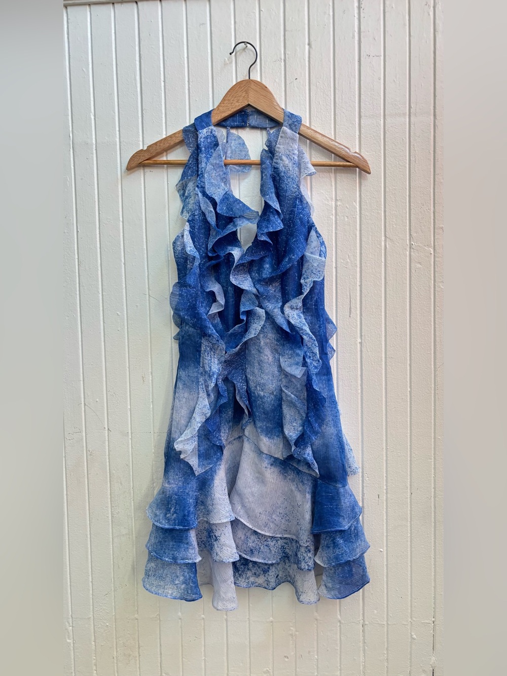 Elliatt Quilla Mini Dress in Blue